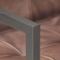 vidaXL Freischwinger 4 Stk. Braun Echtleder vidaXL Freischwinger 4 Stk. Braun Echtleder