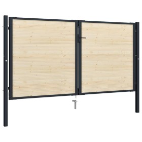 vidaXL Zaunlatten 40 Stk. 134 cm Massivholz Fichte 