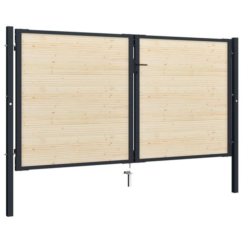 vidaXL Zaunlatten 40 Stk. 134 cm Massivholz Fichte vidaXL Zaunlatten 40 Stk. 134 cm Massivholz Fichte