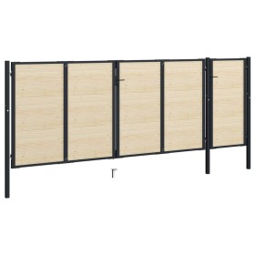 vidaXL Zaunlatten 115 Stk. Massivholz Fichte 