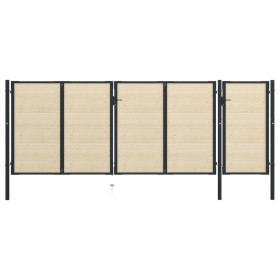 vidaXL Zaunlatten 115 Stk. Massivholz Fichte 