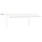 vidaXL Stützen für Markisen Weiß 600x245 cm Eisen vidaXL Stützen für Markisen Weiß 600x245 cm Eisen