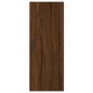 Highboard Braun Eichen-Optik 34,5x34x180 cm Holzwerkstoff Highboard Braun Eichen-Optik 34,5x34x180 cm Holzwerkstoff