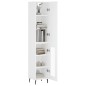Highboard Weiß 34,5x34x180 cm Holzwerkstoff Highboard Weiß 34,5x34x180 cm Holzwerkstoff