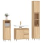 vidaXL 3-tlg. Badmöbel-Set Sonoma-Eiche Holzwerkstoff vidaXL 3-tlg. Badmöbel-Set Sonoma-Eiche Holzwerkstoff