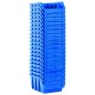 vidaXL Stapelboxen 20 Stk. Blau Kunststoff vidaXL Stapelboxen 20 Stk. Blau Kunststoff