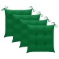 vidaXL Gartenstühle mit Kissen 4 Stk. Massivholz Akazie vidaXL Gartenstühle mit Kissen 4 Stk. Massivholz Akazie