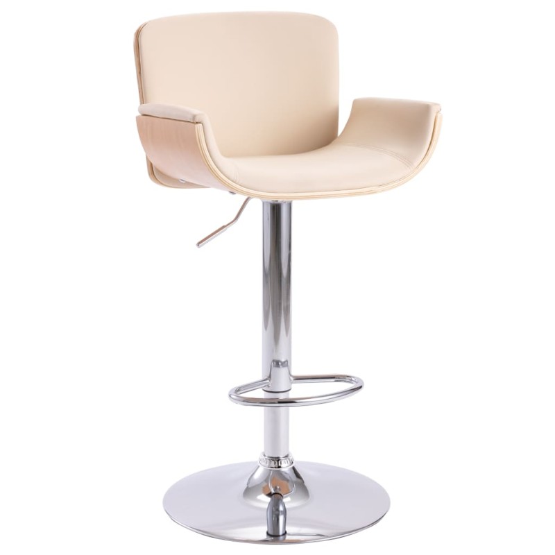 vidaXL Barhocker Creme Kunstleder vidaXL Barhocker Creme Kunstleder