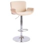 vidaXL Barhocker Creme Kunstleder vidaXL Barhocker Creme Kunstleder