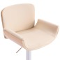 vidaXL Barhocker Creme Kunstleder vidaXL Barhocker Creme Kunstleder