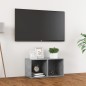 vidaXL TV-Schrank Betongrau 72x35x36,5 cm Holzwerkstoff vidaXL TV-Schrank Betongrau 72x35x36,5 cm Holzwerkstoff