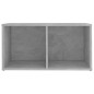 vidaXL TV-Schrank Betongrau 72x35x36,5 cm Holzwerkstoff vidaXL TV-Schrank Betongrau 72x35x36,5 cm Holzwerkstoff