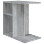 vidaXL Beistelltisch Grau Sonoma 50x30x50 cm Holzwerkstoff vidaXL Beistelltisch Grau Sonoma 50x30x50 cm Holzwerkstoff