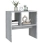 vidaXL Beistelltisch Grau Sonoma 50x30x50 cm Holzwerkstoff vidaXL Beistelltisch Grau Sonoma 50x30x50 cm Holzwerkstoff
