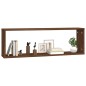vidaXL Wandregale 4 Stk. Braun Eichen-Optik 80x15x26,5cm Holzwerkstoff vidaXL Wandregale 4 Stk. Braun Eichen-Optik 80x15x26,5cm Holzwerkstoff