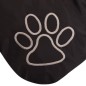 vidaXL Hundebett Größe L Schwarz