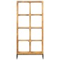 vidaXL Bücherregal 80 x 25 x 175 cm Mango Massivholz vidaXL Bücherregal 80 x 25 x 175 cm Mango Massivholz
