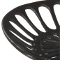 vidaXL Barhocker Schwarz Gusseisen vidaXL Barhocker Schwarz Gusseisen