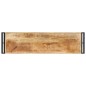 vidaXL Konsolentisch 120x30x75 cm Raues Mangoholz vidaXL Konsolentisch 120x30x75 cm Raues Mangoholz