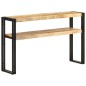 vidaXL Konsolentisch 120x30x75 cm Raues Mangoholz vidaXL Konsolentisch 120x30x75 cm Raues Mangoholz
