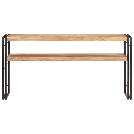 vidaXL Konsolentisch 150x30x75 cm Akazie Massivholz