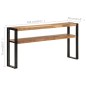 vidaXL Konsolentisch 150x30x75 cm Akazie Massivholz vidaXL Konsolentisch 150x30x75 cm Akazie Massivholz