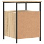 vidaXL Nachttisch Sonoma-Eiche 44x45x60 cm Holzwerkstoff vidaXL Nachttisch Sonoma-Eiche 44x45x60 cm Holzwerkstoff