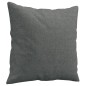vidaXL 2-Sitzer-Sofa mit Zierkissen Dunkelgrau 120 cm Stoff vidaXL 2-Sitzer-Sofa mit Zierkissen Dunkelgrau 120 cm Stoff