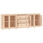 vidaXL Sideboard 230x35x80 cm Massivholz Kiefer vidaXL Sideboard 230x35x80 cm Massivholz Kiefer