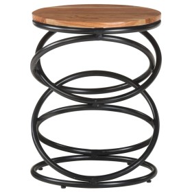 vidaXL Beistelltisch 40x40x52 cm Akazie Massivholz