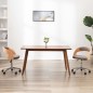 vidaXL Drehbare Esszimmerstühle 2 Stk. Taupe Bugholz und Stoff vidaXL Drehbare Esszimmerstühle 2 Stk. Taupe Bugholz und Stoff