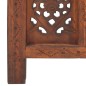 vidaXL 3-tlg. Raumteiler Handgeschnitzt Braun 120×165 cm Mangoholz vidaXL 3-tlg. Raumteiler Handgeschnitzt Braun 120×165 cm Mangoholz