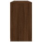 vidaXL Sideboard mit LED-Leuchten Braun Eichen-Optik 142,5x37x67 cm vidaXL Sideboard mit LED-Leuchten Braun Eichen-Optik 142,5x37x67 cm