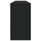 vidaXL Sideboard mit LED-Leuchten Schwarz 164x37x67 cm vidaXL Sideboard mit LED-Leuchten Schwarz 164x37x67 cm