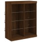 vidaXL Sideboards mit LED-Leuchten 3 Stk. Braun Eichen-Optik vidaXL Sideboards mit LED-Leuchten 3 Stk. Braun Eichen-Optik