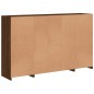 vidaXL Sideboards mit LED-Leuchten 3 Stk. Braun Eichen-Optik vidaXL Sideboards mit LED-Leuchten 3 Stk. Braun Eichen-Optik