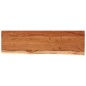 vidaXL Wandregal 110x30x2,5 cm Rechteckig Massivholz Akazie Baumkante vidaXL Wandregal 110x30x2,5 cm Rechteckig Massivholz Akazie Baumkante