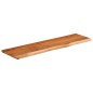vidaXL Wandregal 110x30x2,5 cm Rechteckig Massivholz Akazie Baumkante vidaXL Wandregal 110x30x2,5 cm Rechteckig Massivholz Akazie Baumkante