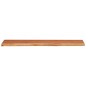 vidaXL Wandregal 110x30x2,5 cm Rechteckig Massivholz Akazie Baumkante vidaXL Wandregal 110x30x2,5 cm Rechteckig Massivholz Akazie Baumkante