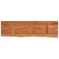 vidaXL Wandregal 110x30x2,5 cm Rechteckig Massivholz Akazie Baumkante vidaXL Wandregal 110x30x2,5 cm Rechteckig Massivholz Akazie Baumkante