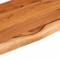 vidaXL Wandregal 110x30x2,5 cm Rechteckig Massivholz Akazie Baumkante vidaXL Wandregal 110x30x2,5 cm Rechteckig Massivholz Akazie Baumkante