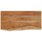 vidaXL Wandregal 60x30x2,5 cm Rechteckig Massivholz Akazie Baumkante vidaXL Wandregal 60x30x2,5 cm Rechteckig Massivholz Akazie Baumkante