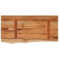 vidaXL Wandregal 60x30x2,5 cm Rechteckig Massivholz Akazie Baumkante vidaXL Wandregal 60x30x2,5 cm Rechteckig Massivholz Akazie Baumkante