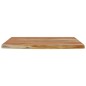 vidaXL Wandregal 60x40x2,5 cm Rechteckig Massivholz Akazie Baumkante vidaXL Wandregal 60x40x2,5 cm Rechteckig Massivholz Akazie Baumkante
