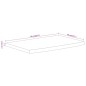 vidaXL Wandregal 60x40x2,5 cm Rechteckig Massivholz Akazie Baumkante vidaXL Wandregal 60x40x2,5 cm Rechteckig Massivholz Akazie Baumkante