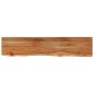 vidaXL Tischplatte 180x40x2,5cm Rechteckig Massivholz Akazie Baumkante vidaXL Tischplatte 180x40x2,5cm Rechteckig Massivholz Akazie Baumkante