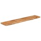 vidaXL Tischplatte 180x40x2,5cm Rechteckig Massivholz Akazie Baumkante vidaXL Tischplatte 180x40x2,5cm Rechteckig Massivholz Akazie Baumkante
