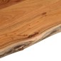 vidaXL Waschtischplatte 100x60x2,5 cm Rechteckig Massivholz Akazie vidaXL Waschtischplatte 100x60x2,5 cm Rechteckig Massivholz Akazie