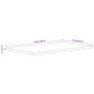 vidaXL Waschtischplatte 100x60x2,5 cm Rechteckig Massivholz Akazie vidaXL Waschtischplatte 100x60x2,5 cm Rechteckig Massivholz Akazie