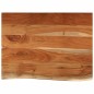 vidaXL Waschtischplatte 80x60x2,5 cm Rechteckig Massivholz Akazie vidaXL Waschtischplatte 80x60x2,5 cm Rechteckig Massivholz Akazie